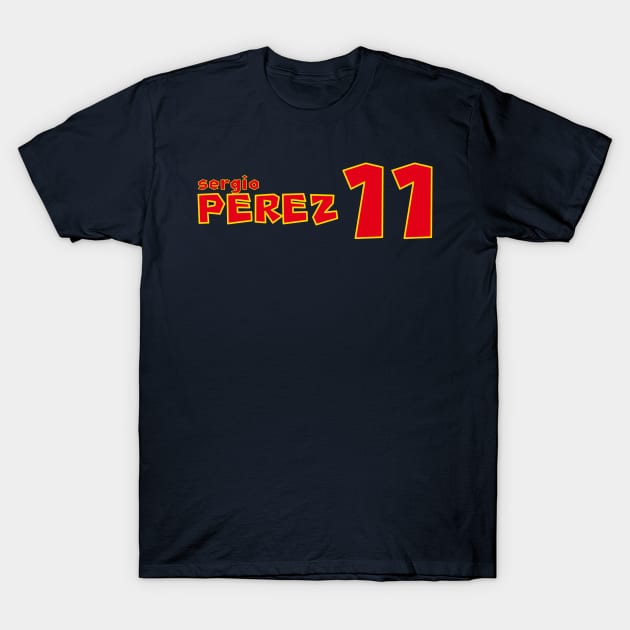 Sergio Perez '23 T-Shirt by SteamboatJoe